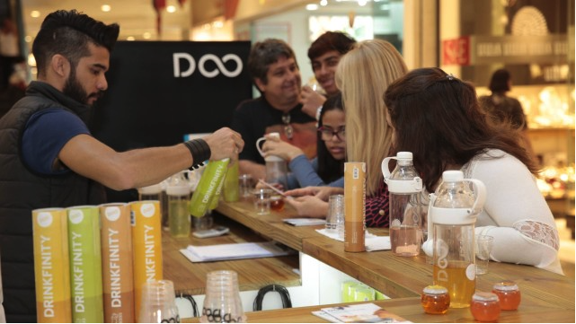 Operação Drinkfinity em atendimento ao cliente