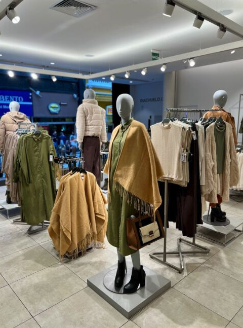 Segundo registro de visual merchandising da Riachuelo Rua São Bento
