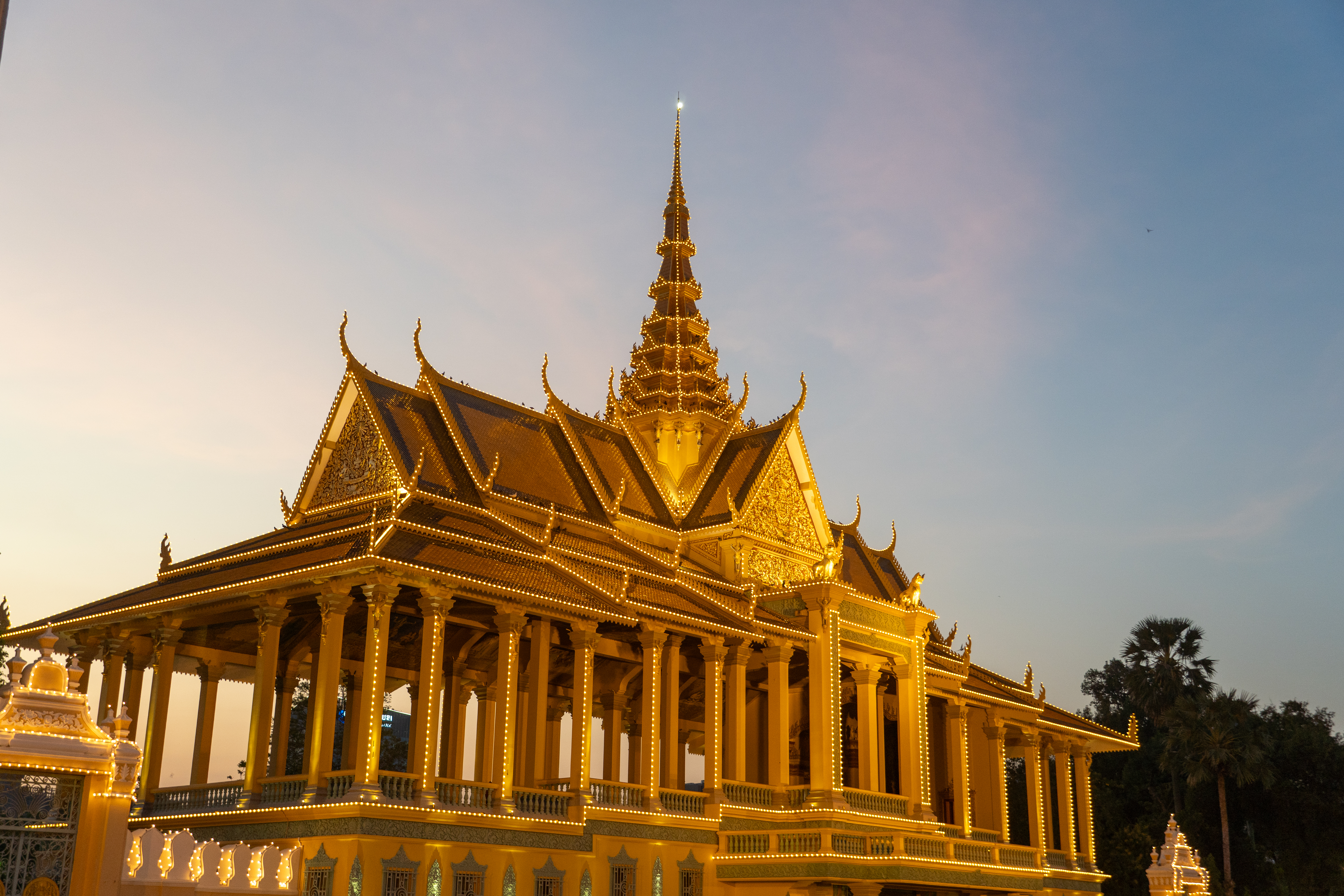 Camboja durante a travessia