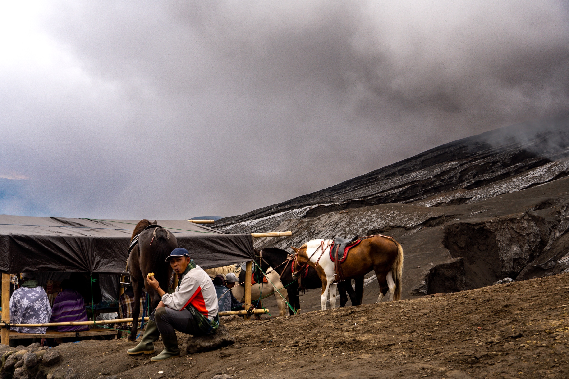Nas Areias do Bromo, fotografia 09766